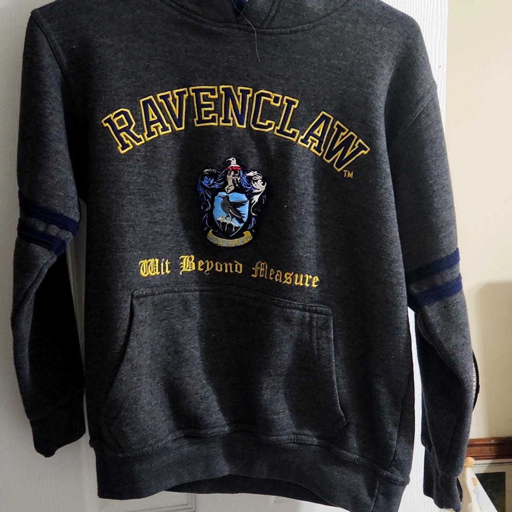 Harry Potter Ravenclaw Hoodie, charcoal size small
